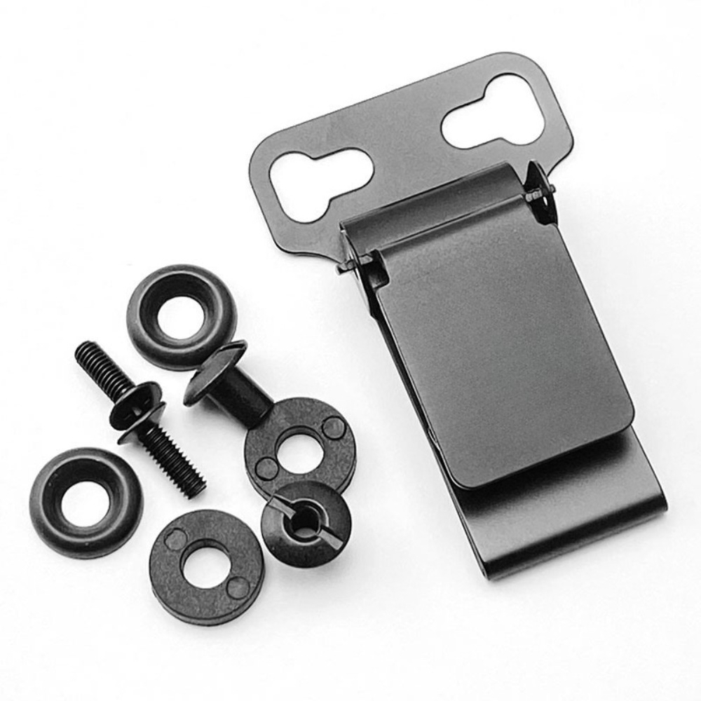 Edc Carry Clip - Set met riemclip voor messchede, metalen