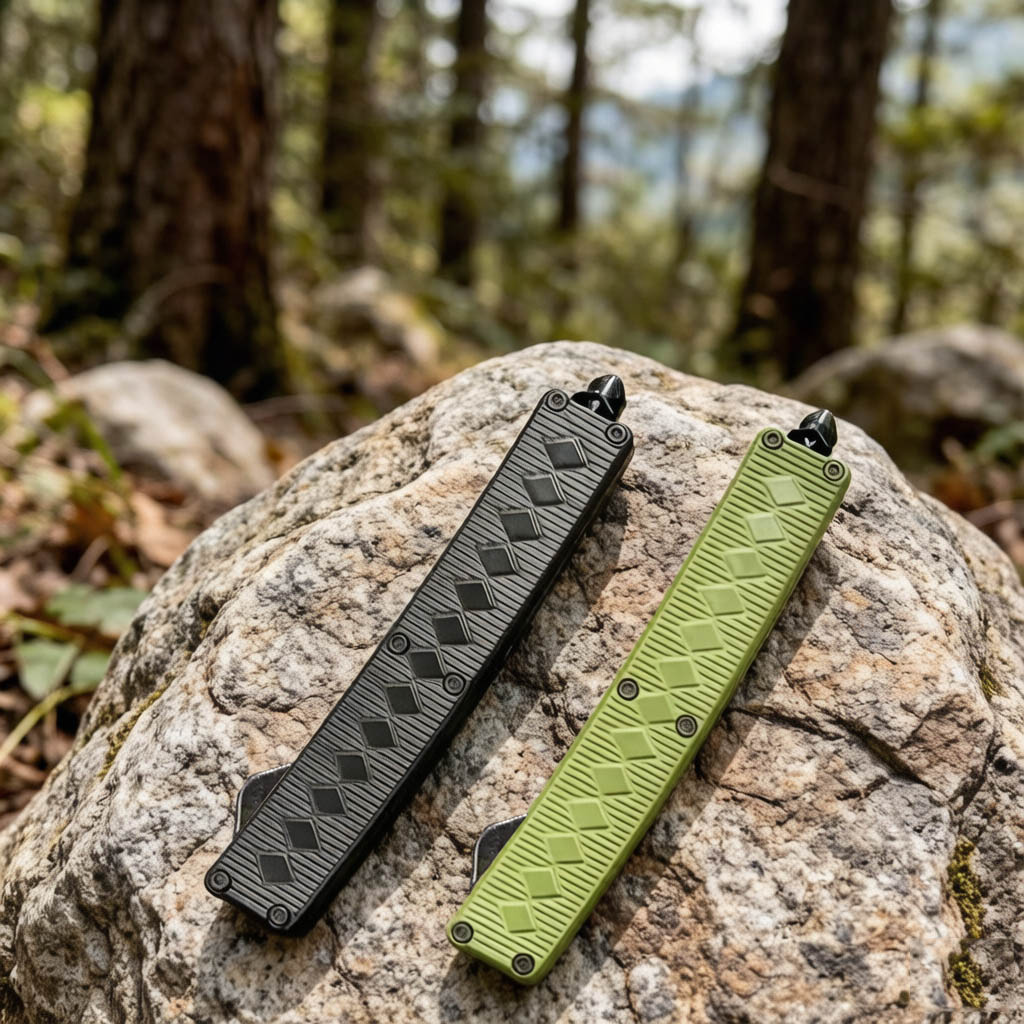 Edc Carry Knife - EDC Zakmes met zinklegering handvat, multitool