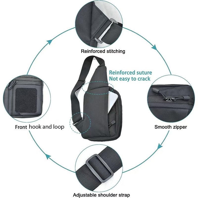 Tactische pistooltas Verborgen - Edc Concealed Carry Sling Bag recensie en prijs