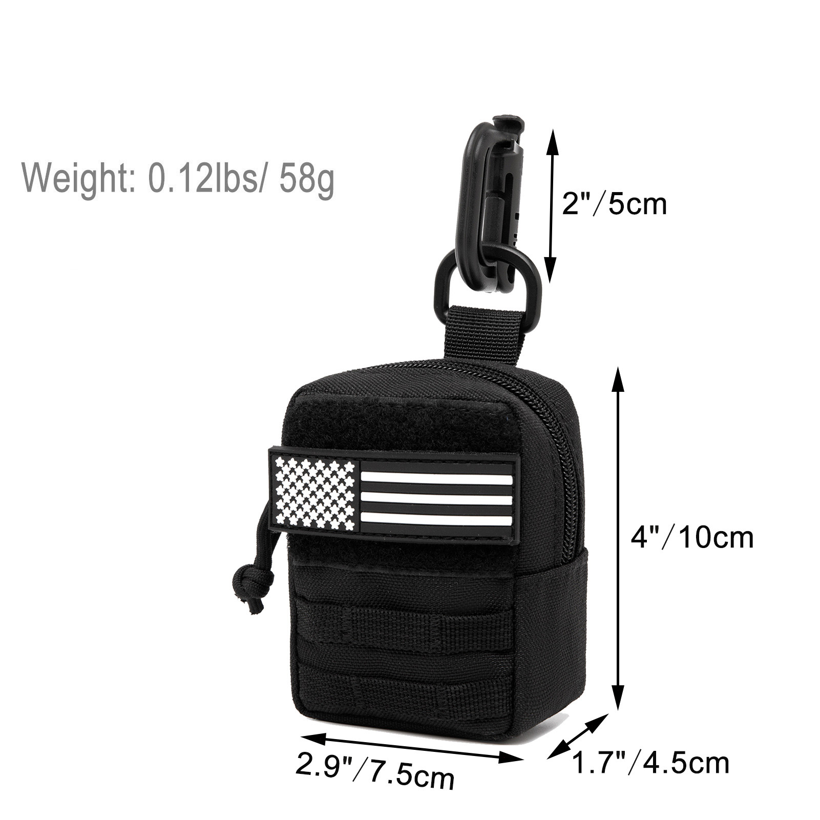 Outdoor Mini MOLLE Pouch Utili - Edc Carry Fanny Pack recensie en prijs