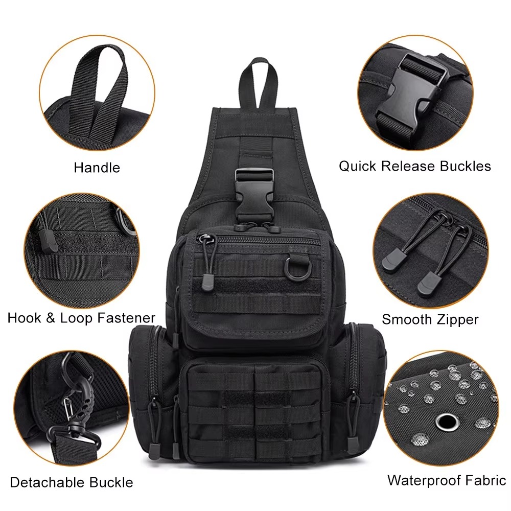Tactische pistooltas, verborge - Edc Concealed Carry Sling Bag recensie en prijs