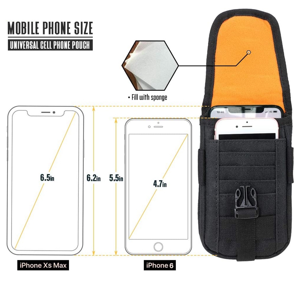 Tactische Telefoonhoes Molle,  - Edc Carry Fanny Pack recensie en prijs
