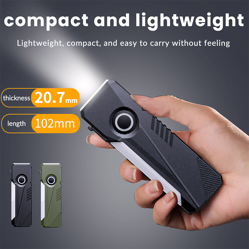 EDC Type-C oplaadbare zaklamp  - Edc Carry Clip recensie en prijs