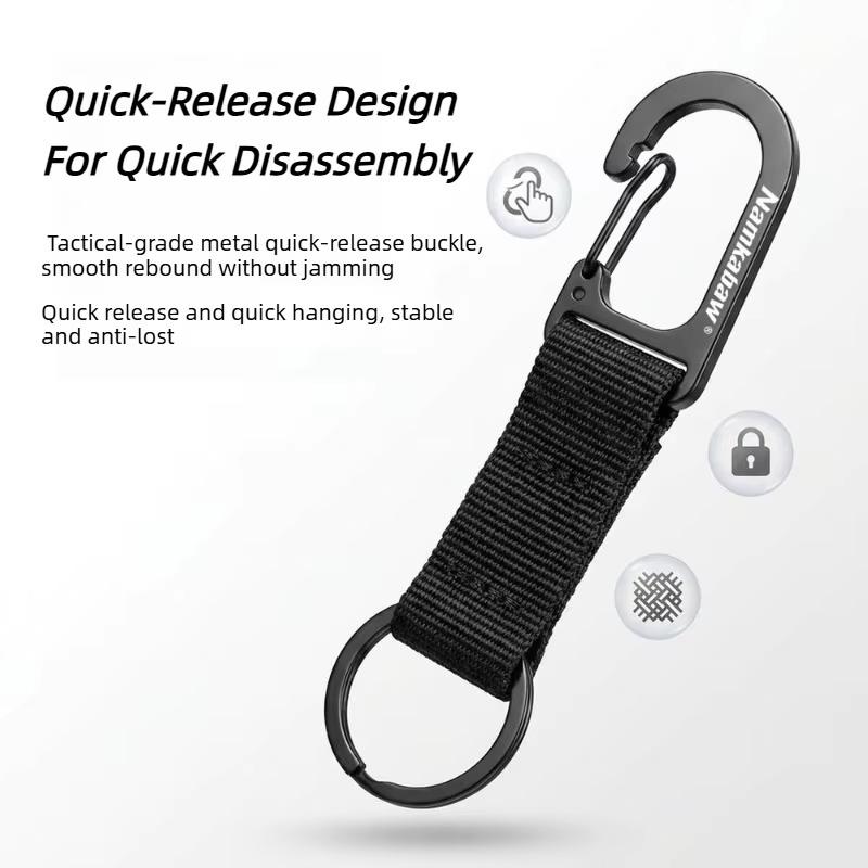 Compacte mini-webbing karabijn - Edc Carry Clip recensie en prijs