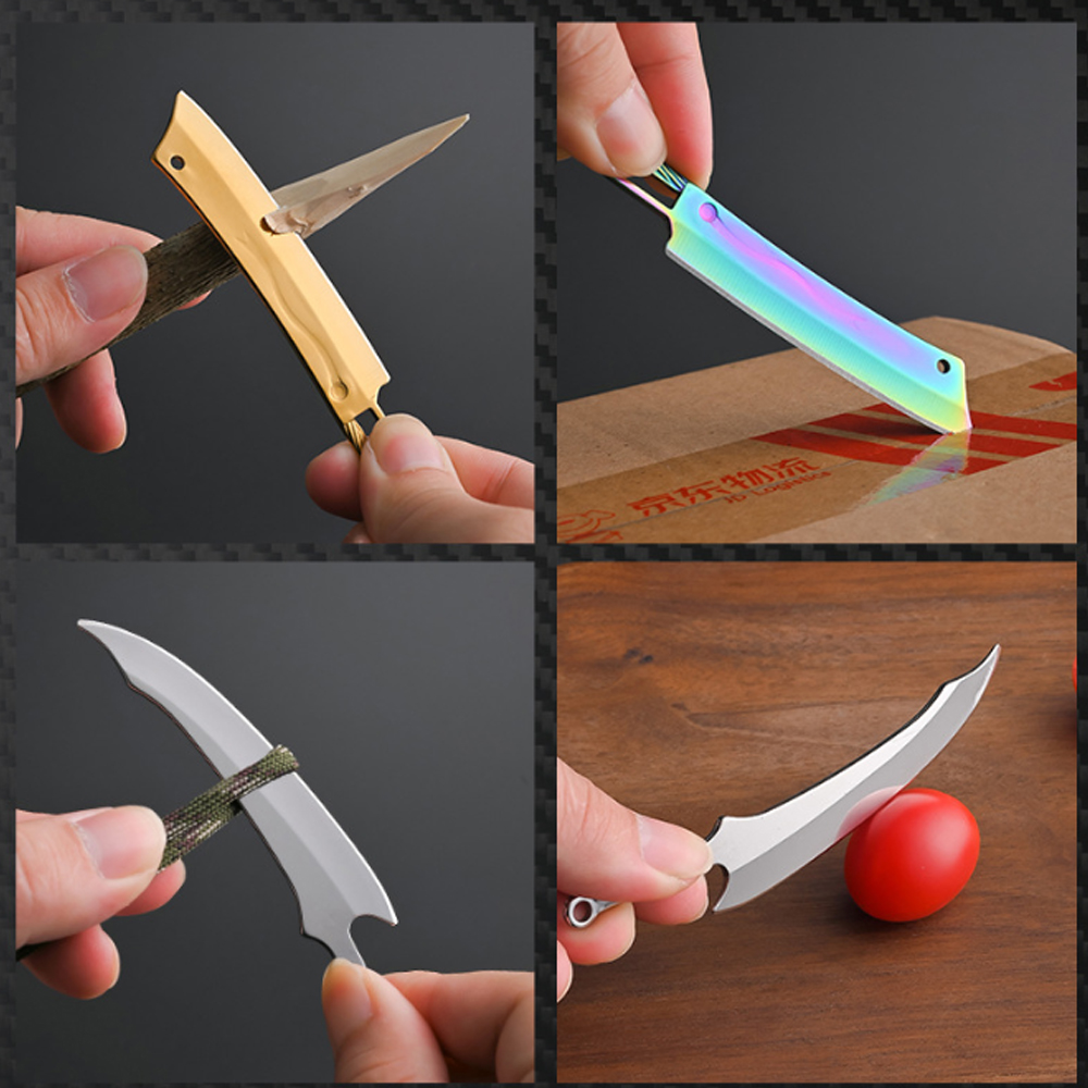 Titanium Mini-mes - Draagbaar  - Edc Carry Knife recensie en prijs