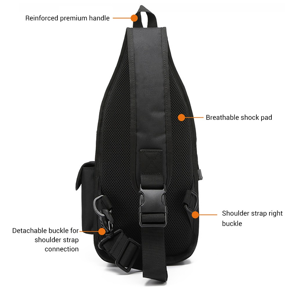 Verborgen draagtas voor pistoo - Edc Concealed Carry Sling Bag recensie en prijs