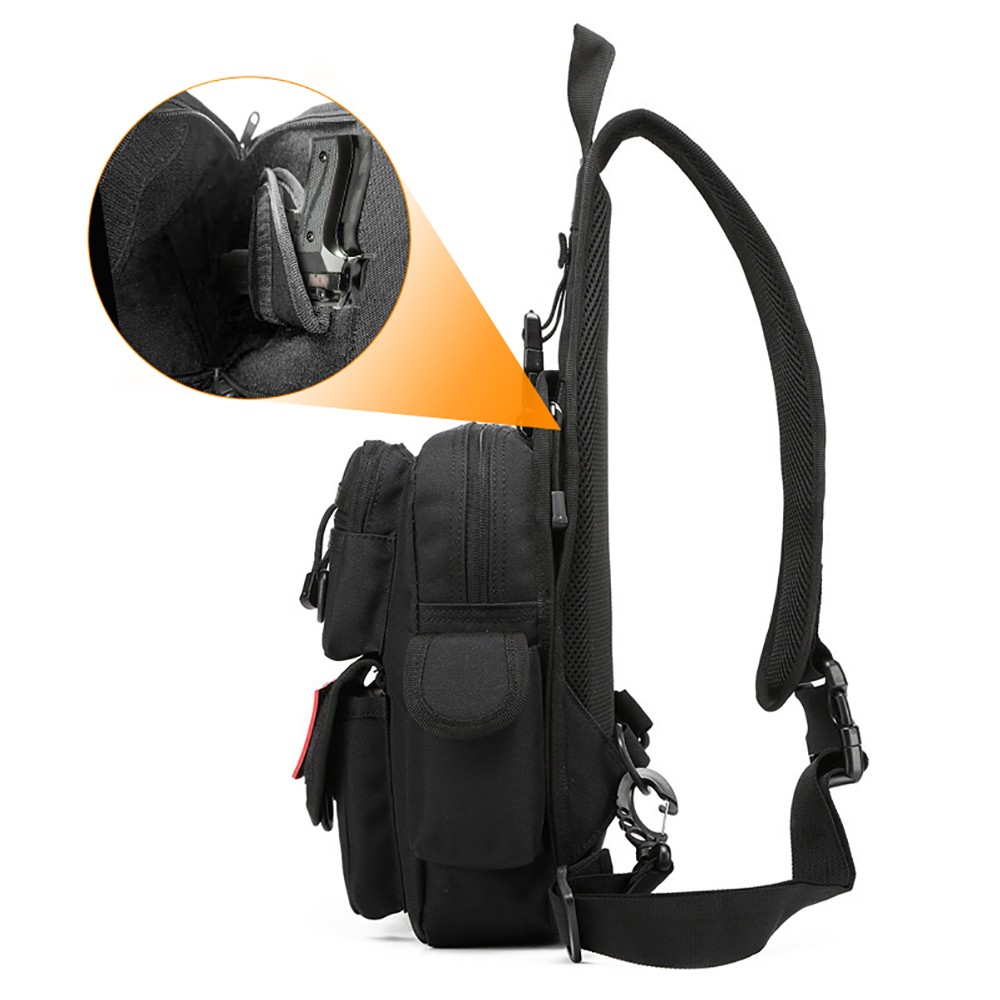 Verborgen draagtas voor pistoo - Edc Concealed Carry Sling Bag recensie en prijs