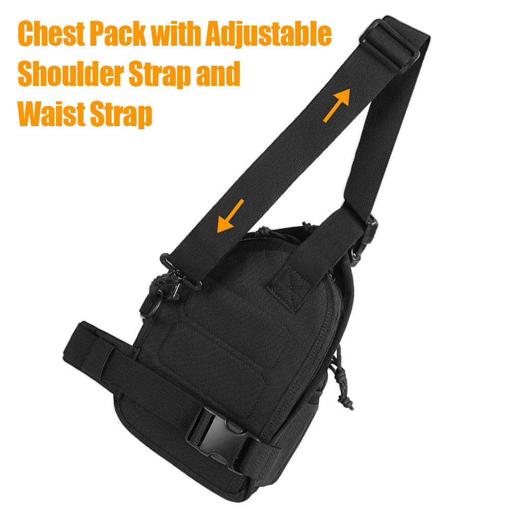Tactische geweertas EDC-schoud - Edc Concealed Carry Sling Bag recensie en prijs