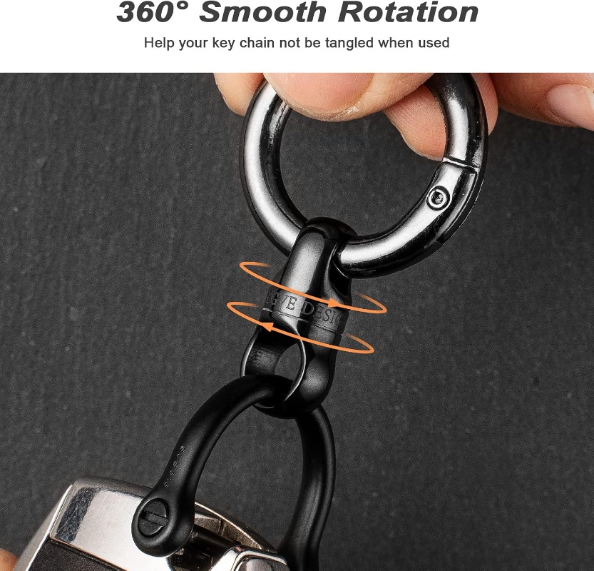 Titanium sleutelhanger met ron - Edc Carry Clip recensie en prijs