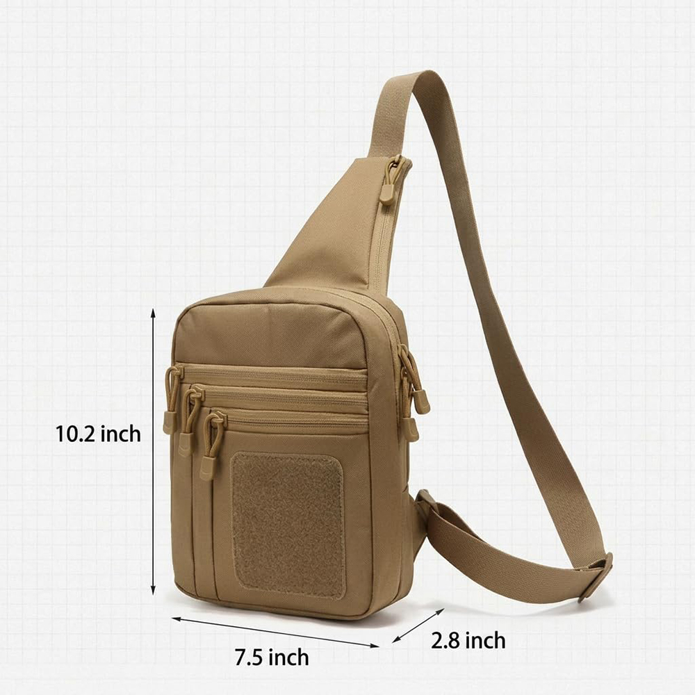 Tactische pistooltas, verborge - Edc Concealed Carry Sling Bag recensie en prijs